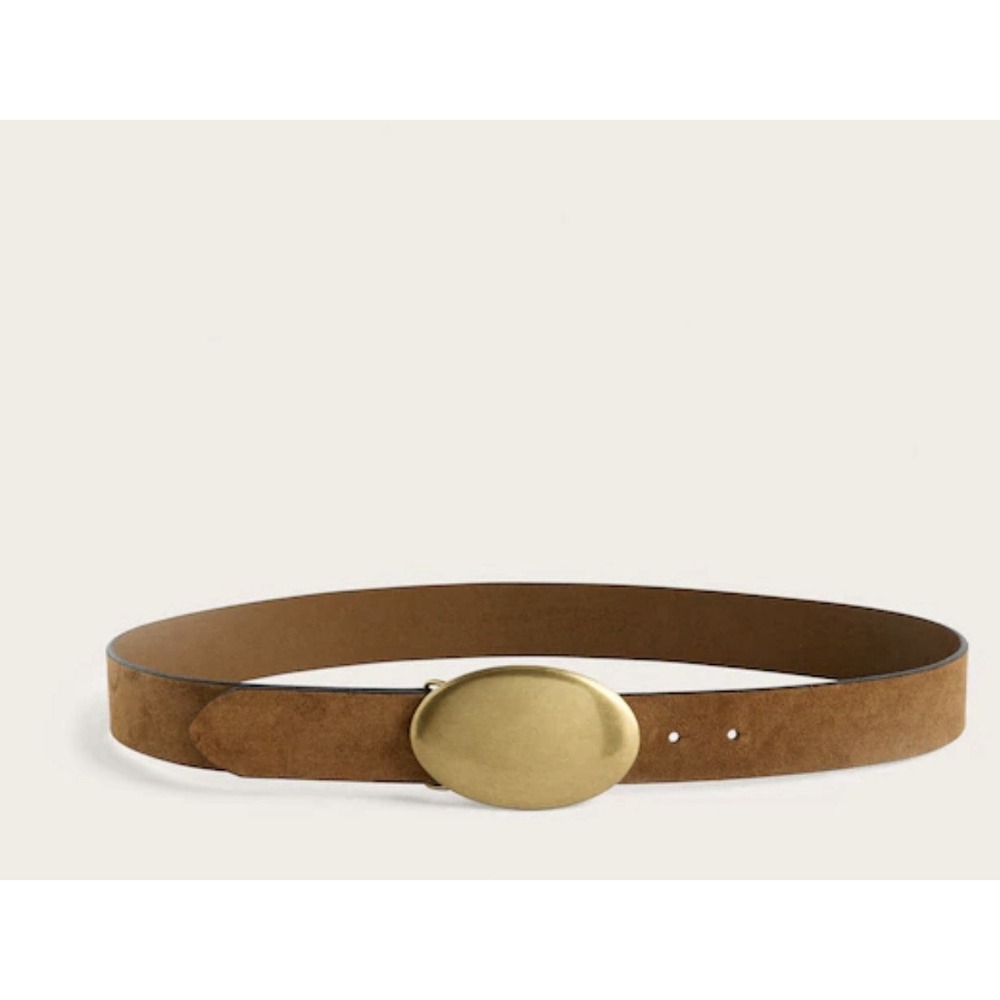 MADEWELL L Oval Plaque-Buckle Belt OA742 $78